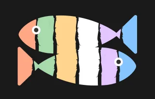 Fish Sushi Art Stickdatei