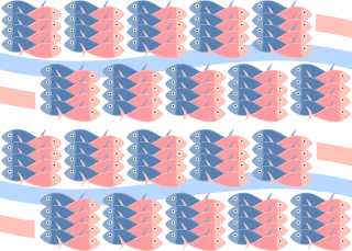 Fish Texture Pink Stickdatei