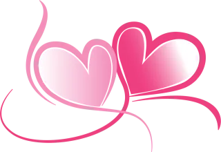 Hearts Love Drawing Stickdatei