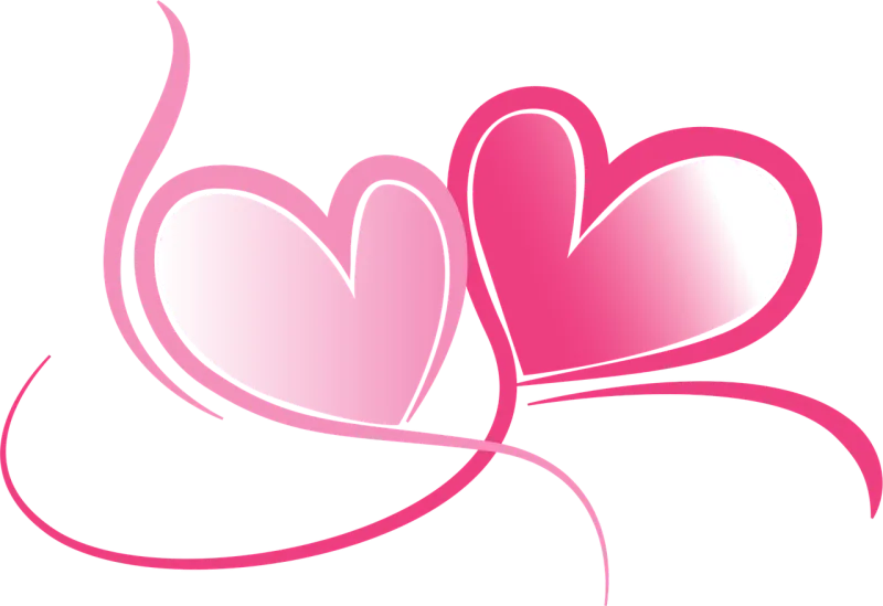 Hearts Love Drawing Stickdatei – Herzen & Liebe