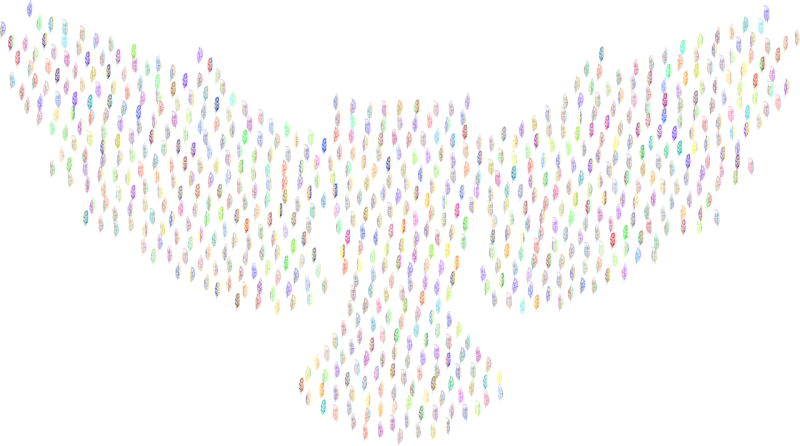 Feathers Owl Line art Stickdatei – Tiere