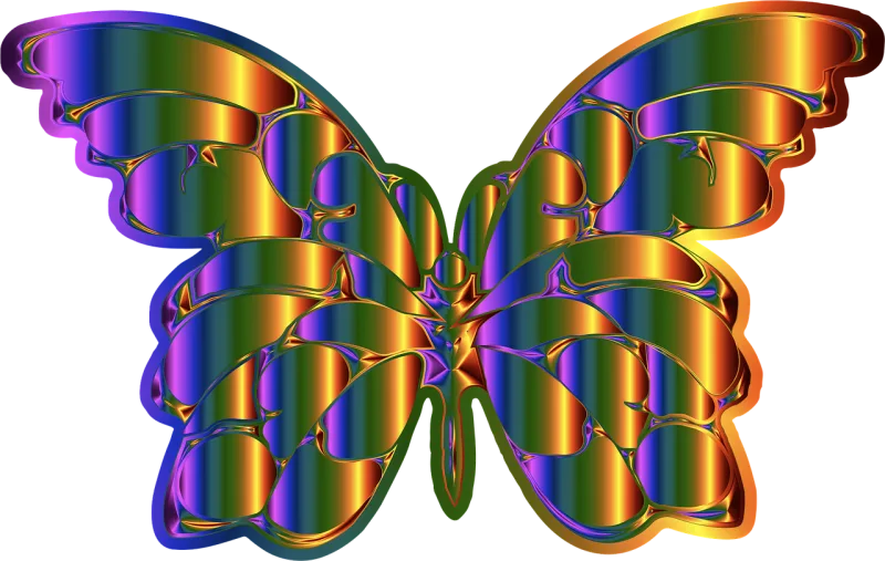 Butterfly Animal Nature Stickdatei – Kinder
