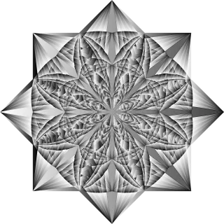Mandala Star Decorative Stickdatei