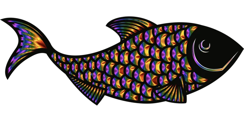 Fish Animal Ocean Stickdatei – Sport