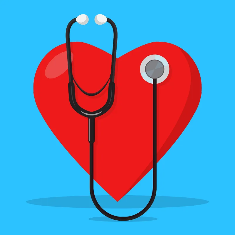 Stethoscope Heart Doctor Stickdatei – Herzen & Liebe
