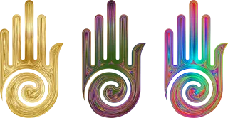 Hand Decorative Decoration Stickdatei