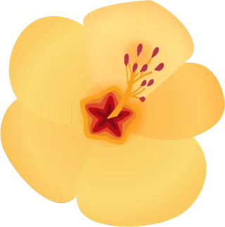 Hibiscus Flower Hawaii Stickdatei