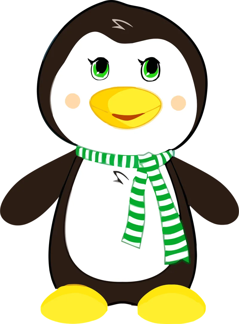 Penguin Animal Cartoon Stickdatei – Tiere