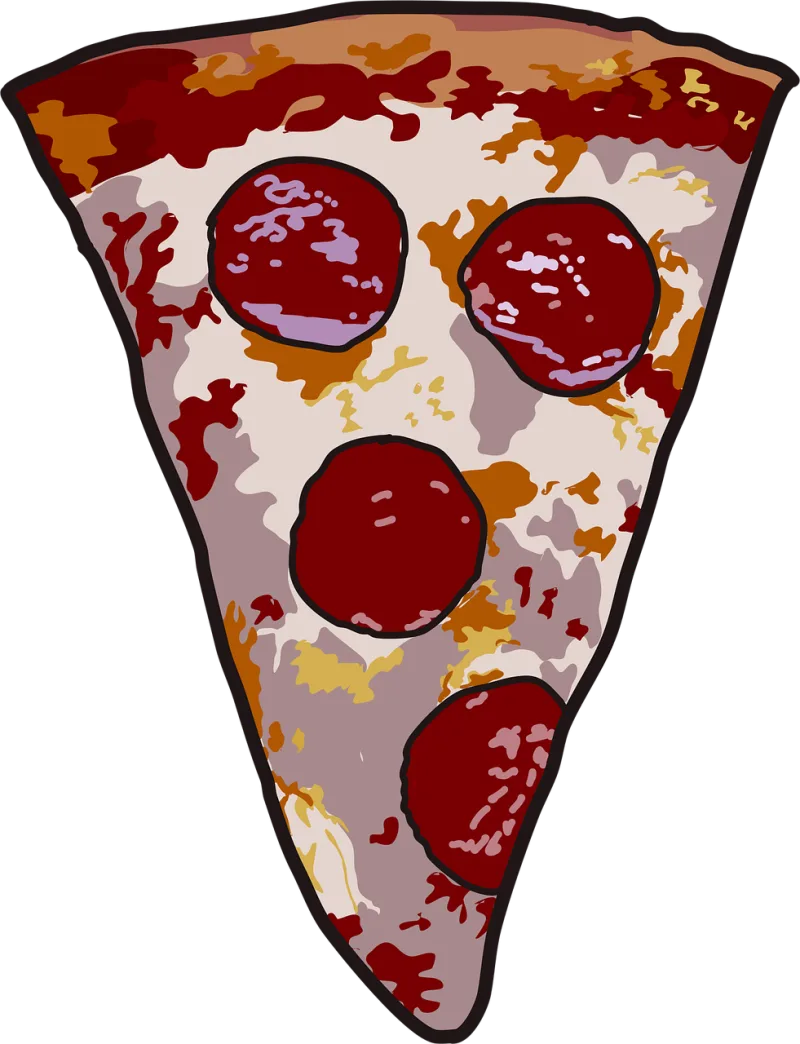 Pizza Slice Cheese Stickdatei – Essen & Trinken
