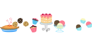 Sweets Cake Dessert Stickdatei