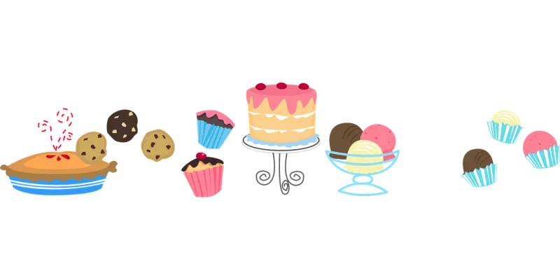 Sweets Cake Dessert Stickdatei – Essen & Trinken