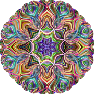 Mandala Decorative Line art Stickdatei – Kinder