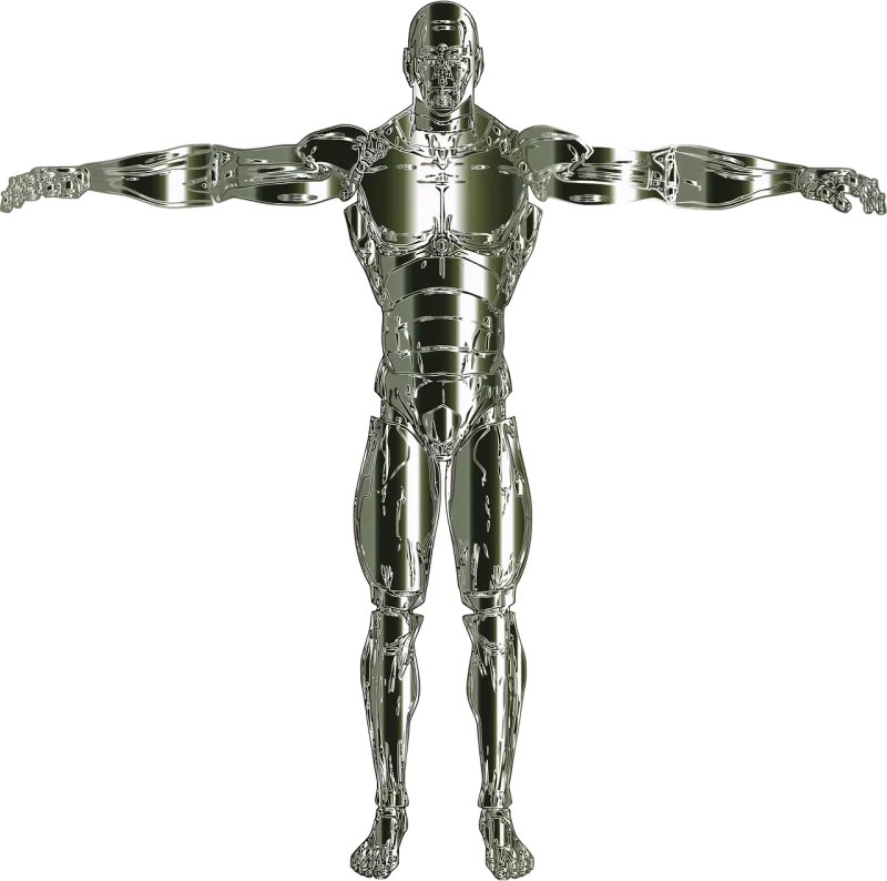 Robot Android Cybernetic Stickdatei – Kinder