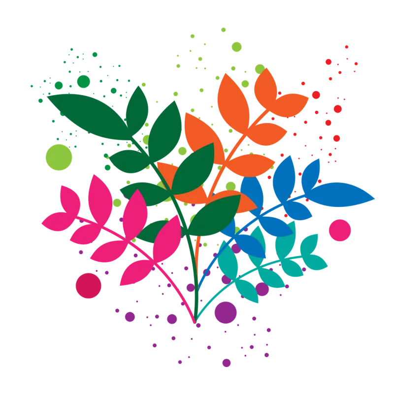 Bouquet Flowers Leaves Stickdatei – Blumen