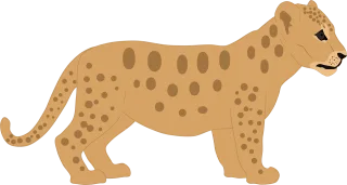 Cub Lion Animal Stickdatei
