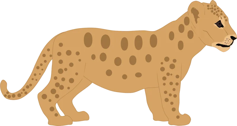 Cub Lion Animal Stickdatei – Tiere