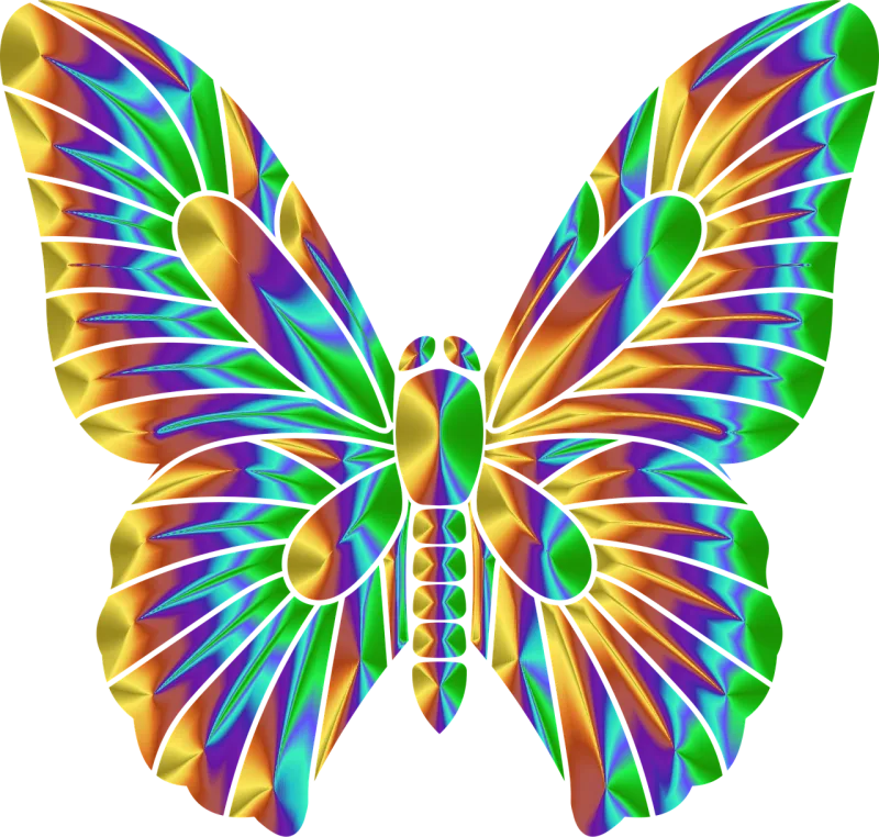 Butterfly Insect Wings Stickdatei – Kinder