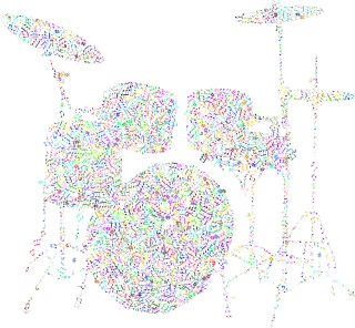 Drums Music Instrument Stickdatei