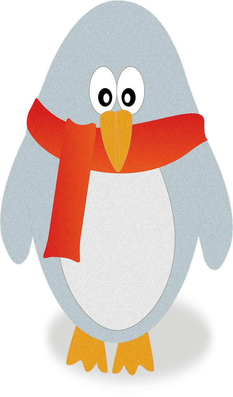 Penguin Nature Christmas Stickdatei – Tiere
