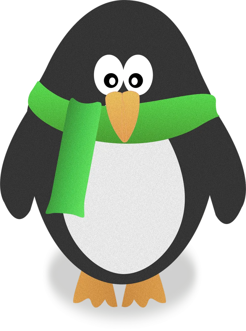 Penguin Animal Bird Stickdatei – Tiere