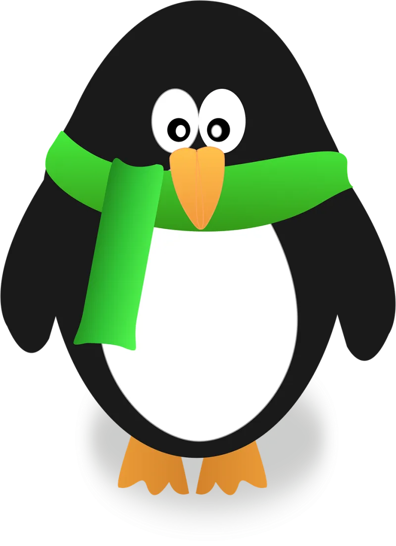 Penguin Animal Bird Stickdatei – Tiere