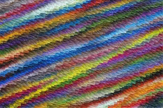 Pattern Rainbow Psychedelic Stickdatei