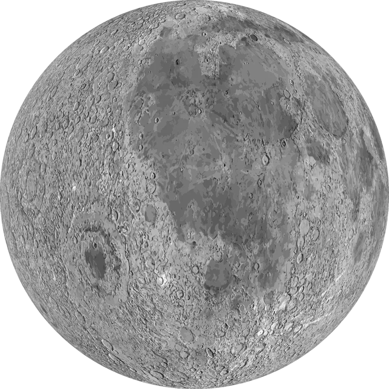 Moon Full moon Lunar Stickdatei – Natur