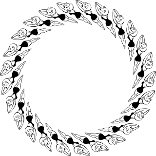 Diving Woman Frame Stickdatei