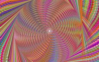 Psychedelic Spiral Abstract Stickdatei