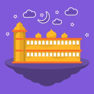 Mosque Islamic Ramadan Stickdatei