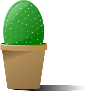 Cactus Succulent Pot Stickdatei
