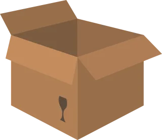 Package Box Cardboard Stickdatei