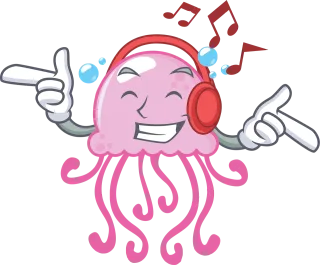Jellyfish Design Ocean Stickdatei