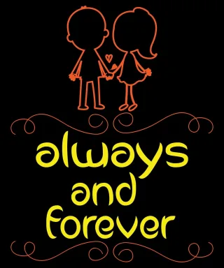 Love Always Forever Stickdatei