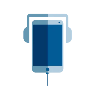 Phone Music Headphone Stickdatei