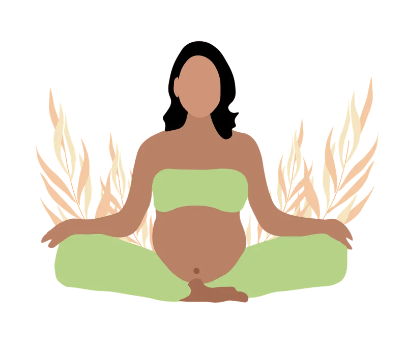 Woman Meditation Lifestyle Stickdatei – Sport