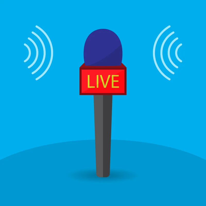 Microphone Live News Stickdatei – Musik