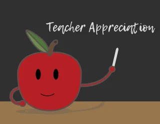 Apple Fruit Chalk Stickdatei