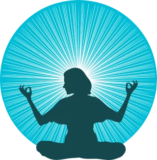 Woman Yoga Meditation Stickdatei