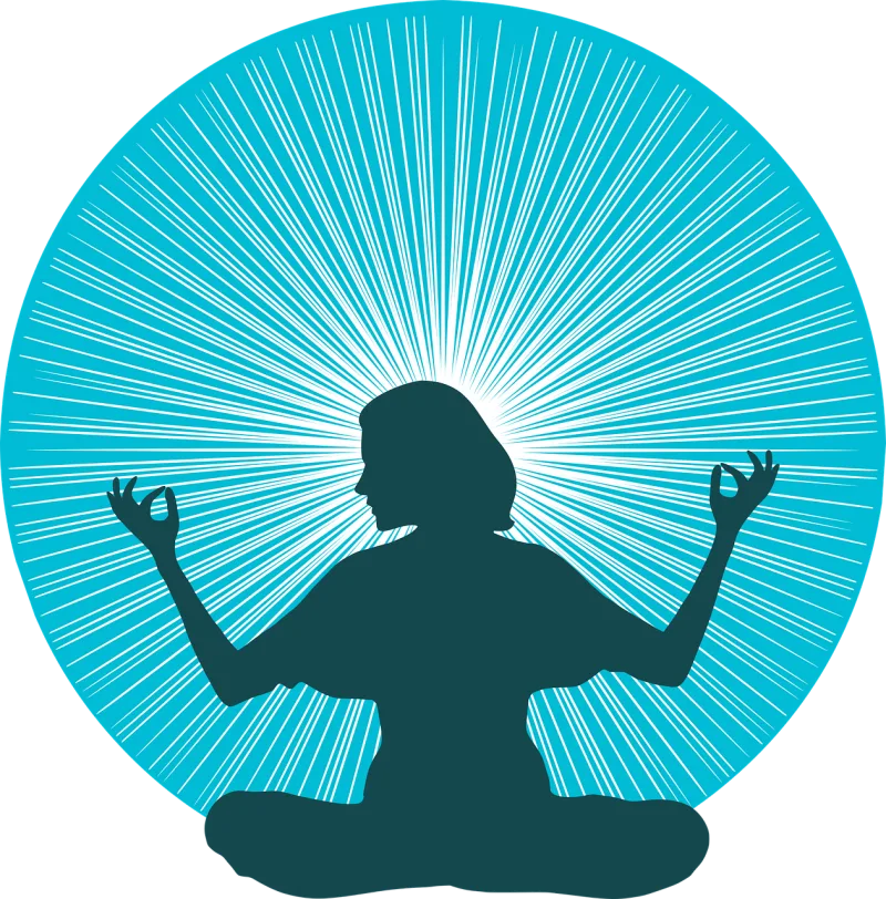 Woman Yoga Meditation Stickdatei – Sport