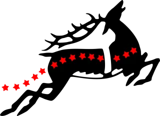 Stars Silhouette Ornamentation Stickdatei