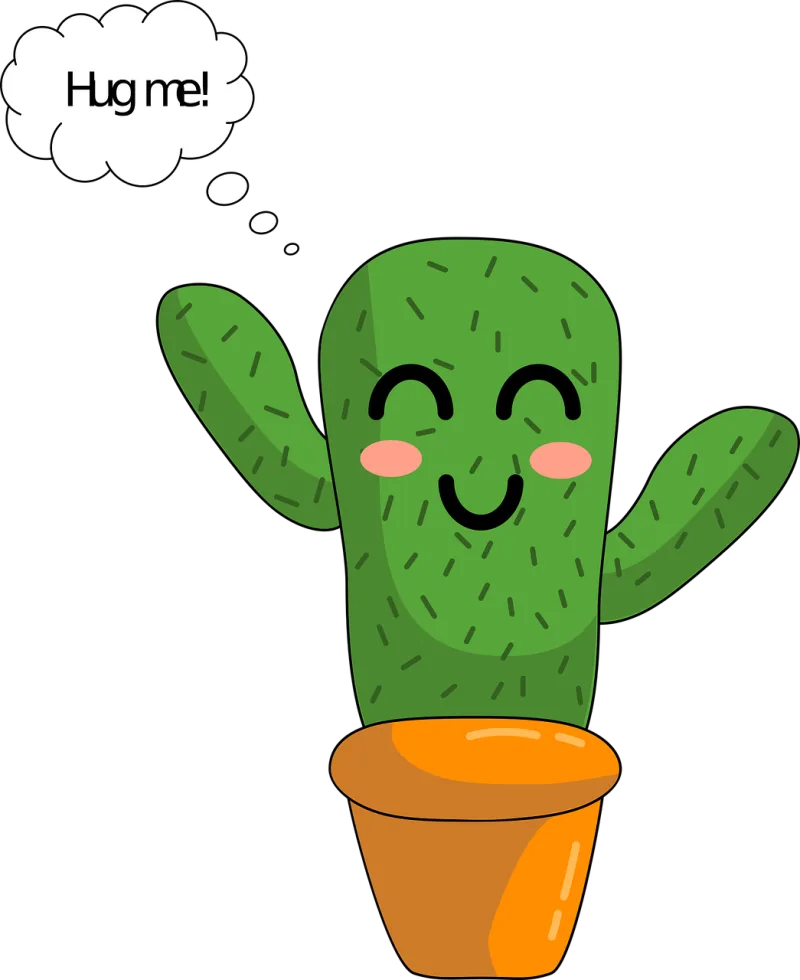 Cactus Cacti Spikes Stickdatei – Natur