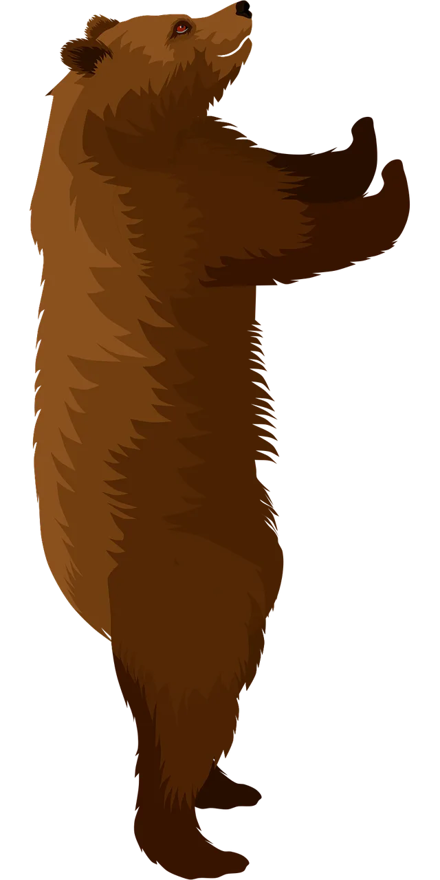 Brown bear Bear Animal Stickdatei – Tiere