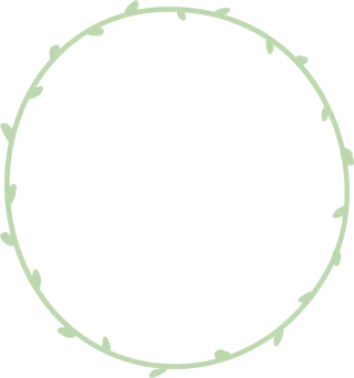 Wreath Frame Leaves Stickdatei