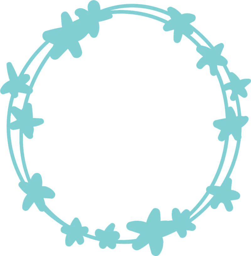 Wreath Flower wallpaper Frame Stickdatei – Weihnachten