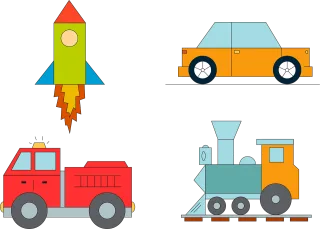 Vehicles Transportation Aircraft Stickdatei