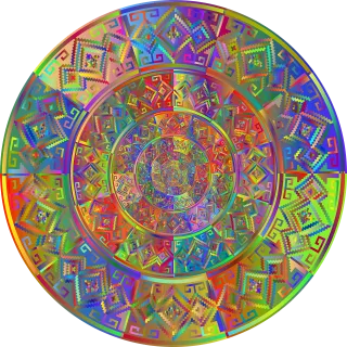 Mandala Decorative Decoration Stickdatei – Kinder