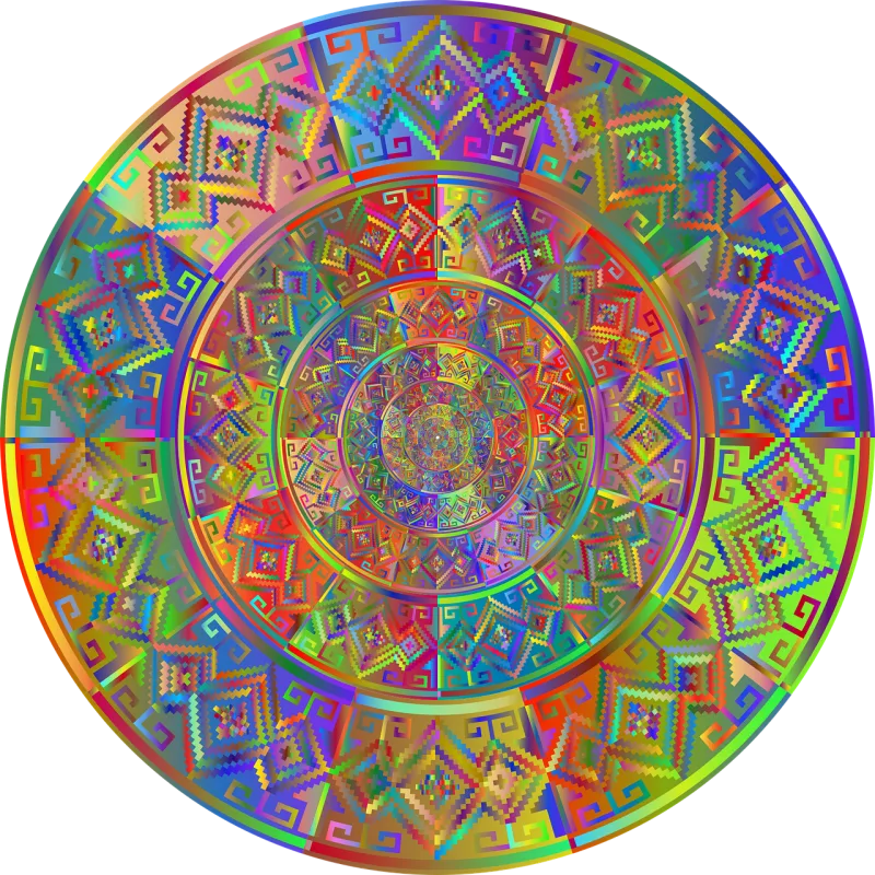 Mandala Decorative Decoration Stickdatei – Kinder