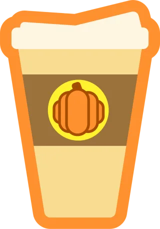 Pumpkin Spice Latte Stickdatei