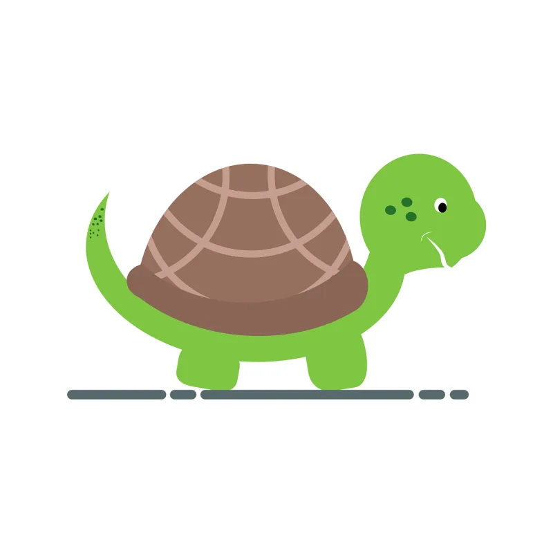 Tortoise Turtle Animal Stickdatei – Tiere